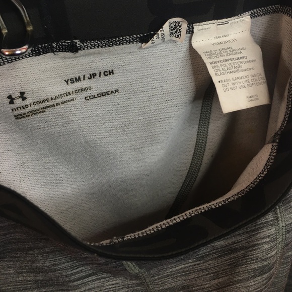 Under Armour | Boy’s Light Gray “GoldGear” Pants - Picture 2 of 9